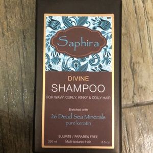 Saphira divine shampoo for wavy, curly ,kinky hair